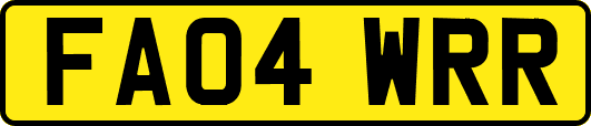 FA04WRR