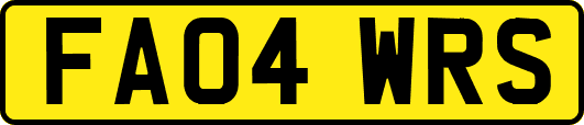 FA04WRS