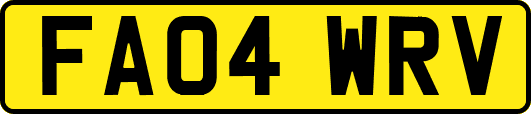 FA04WRV