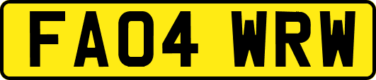 FA04WRW