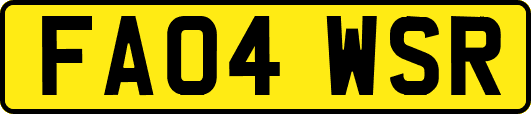 FA04WSR