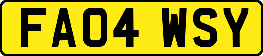 FA04WSY