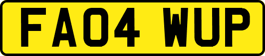 FA04WUP