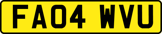 FA04WVU