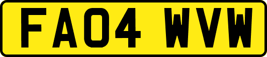 FA04WVW