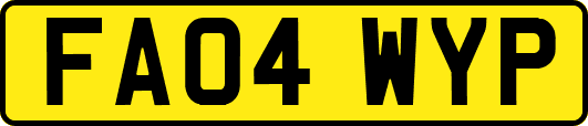 FA04WYP