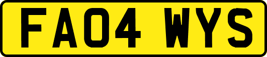 FA04WYS