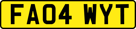 FA04WYT