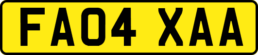 FA04XAA