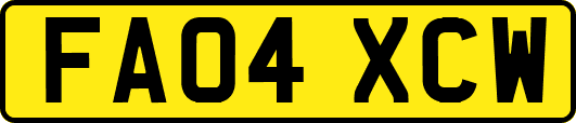 FA04XCW