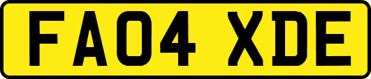 FA04XDE