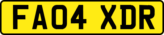 FA04XDR