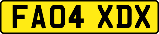 FA04XDX