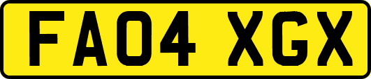 FA04XGX