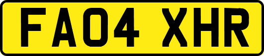 FA04XHR
