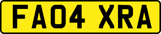 FA04XRA