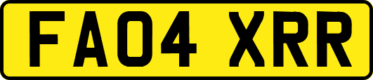 FA04XRR