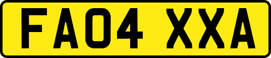 FA04XXA