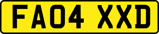FA04XXD