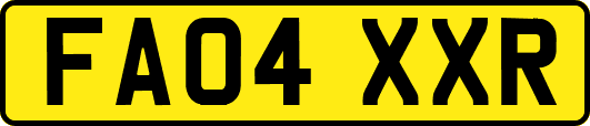 FA04XXR