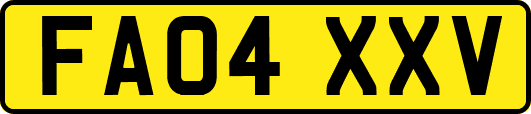 FA04XXV