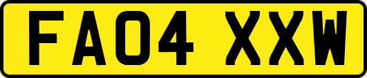 FA04XXW