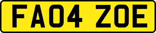 FA04ZOE