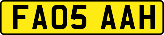 FA05AAH