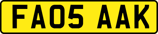 FA05AAK