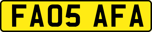 FA05AFA