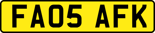 FA05AFK