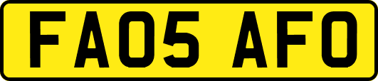 FA05AFO