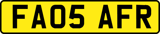 FA05AFR