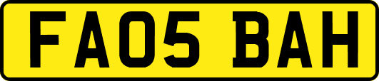 FA05BAH