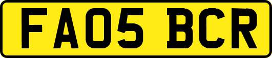 FA05BCR