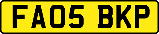 FA05BKP