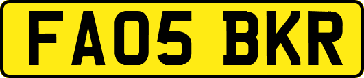 FA05BKR