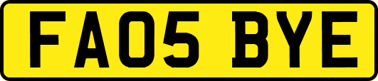 FA05BYE