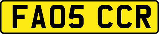 FA05CCR