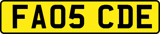 FA05CDE