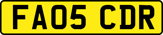 FA05CDR