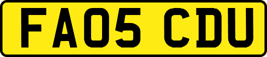 FA05CDU