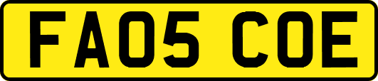 FA05COE