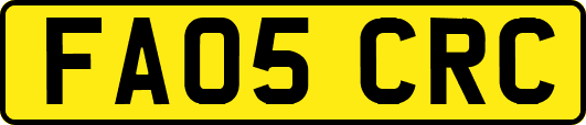FA05CRC