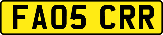 FA05CRR