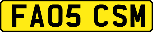 FA05CSM