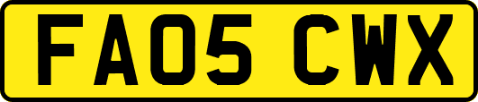 FA05CWX
