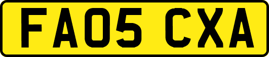 FA05CXA