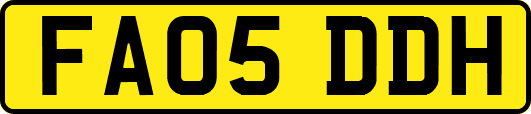 FA05DDH