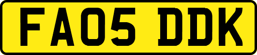FA05DDK